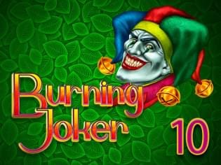 Burning Joker 10 lines game cover